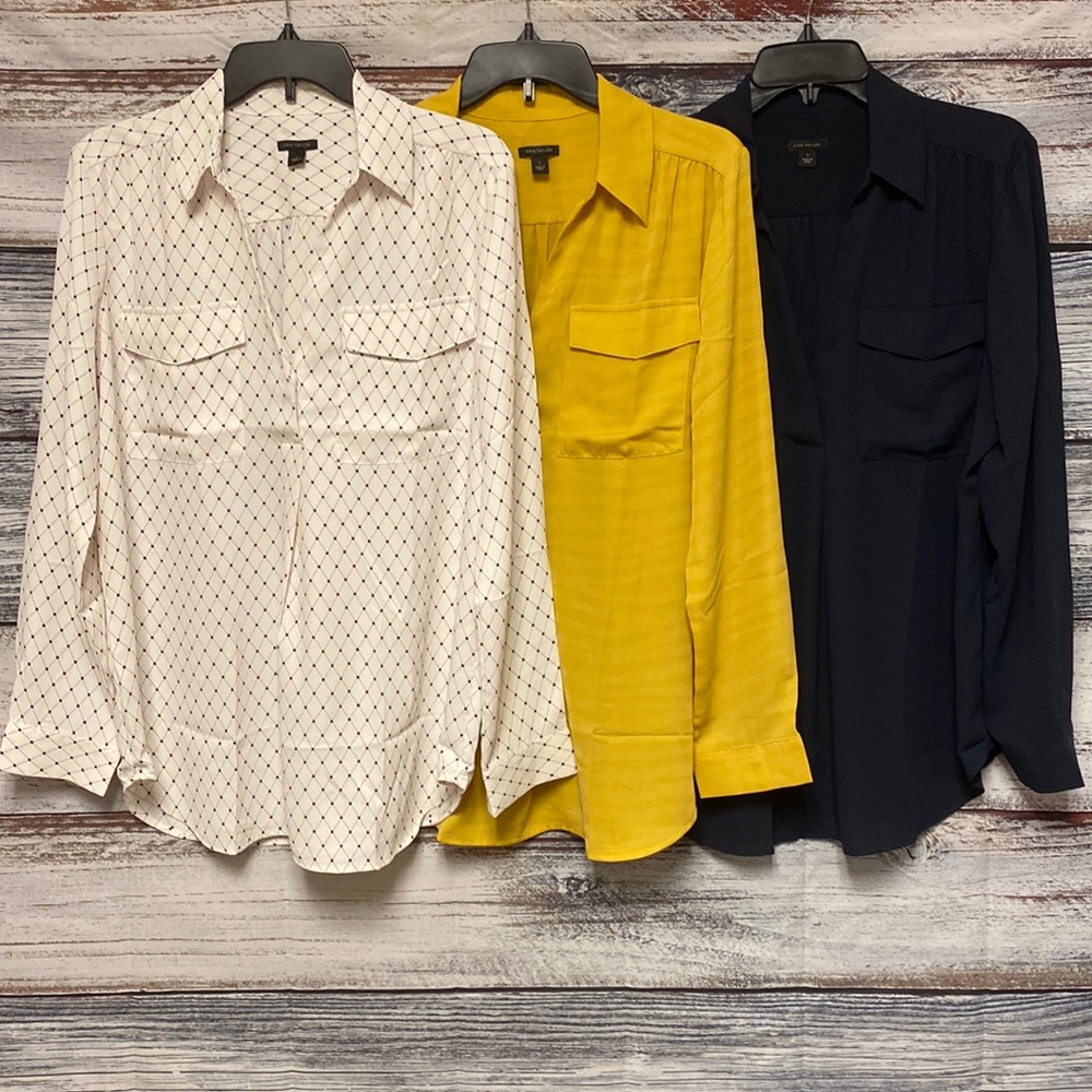 Bundle - 3 Ann Taylor Blouses - Perfect for Work!